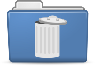 Ordner-Papierkorb